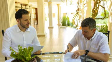 El Presidente Santiago Peña promulga la ley de renovables no hidráulicas para apurar la llegada de inversores extranjeros