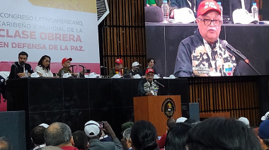 Desde Caracas: sindicatos del mundo denuncian el bloqueo y la amenaza militar contra Venezuela