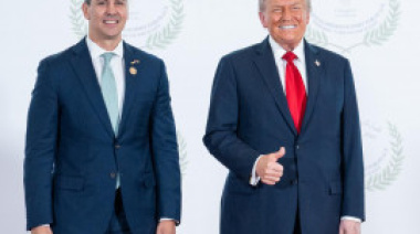 Santiago Peña firmará en Suiza la adhesión de Paraguay a la Junta de Paz de Trump