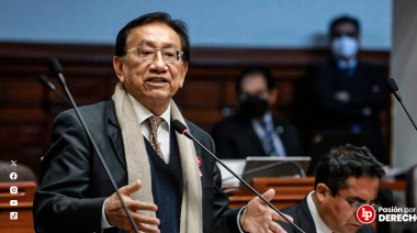 José Balcázar es el nuevo presidente interino de Perú