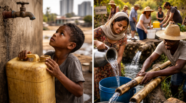 La pérdida del agua como bien común público.