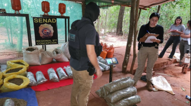 Descubren laboratorio narco de alta tecnología en San Pedro.