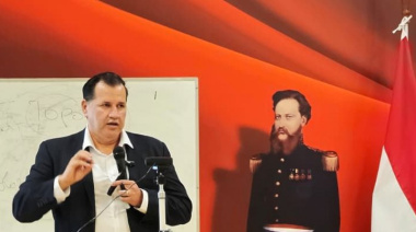 La ANR dio una clase sobre el "modelo de Goebbels" para hablar de manipulación política