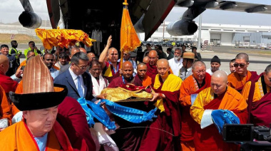 Envía India a Mongolia reliquias sagradas de Patrimonio de Humanidad