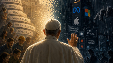 El Papa, la inteligencia artificial y el pecado de no señalar con el dedo