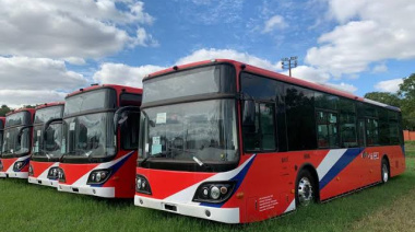 Se incorporan nuevos autobuses eléctricos que operarán en el área metropolitana