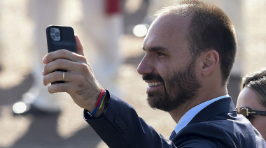 Eduardo Bolsonaro obtuvo la residencia permanente en Estados Unidos
