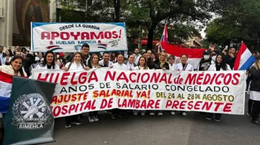 Fracasa el acuerdo con Lovera por el reajuste salarial y los médicos van a huelga indefinida.