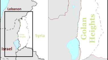 El reconocimiento de la soberanía israelí sobre los Altos del Golán (territorio sirio ocupado) por parte de Colombia