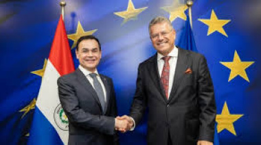 El Canciller Lezcano viajó a Bruselas para destrabar el reparto de cuotas y frenar un posible veto a la carne