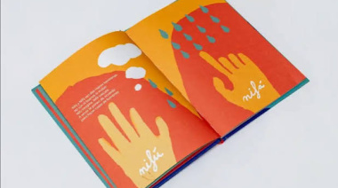 Nifú, Nifá un libro álbum poético y visual que invita a niñas y niños a imaginar, jugar y descubrir el mundo a través de las manos