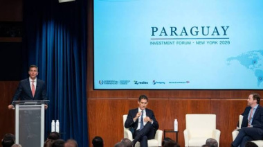Peña ofrece la hidrovía y el Corredor Bioceánico a más de 150 inversores en Nueva York