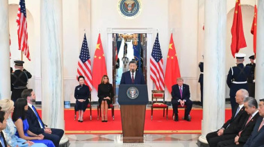 El discurso del presidente chino en la bienvenida que le brindó Trump