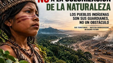 No a la colonización de la naturaleza.