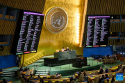 Asamblea General de ONU adopta proyecto de resolución favorable a solución de dos Estados