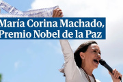 Nobel de la Paz para la opositora venezolana Corina Machado