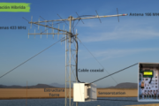 Instalaron la segunda antena de la Red Motus en la Patagonia austral para el rastreo de aves migratorias