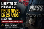 Libertad de prensa en las Américas disminuye drásticamente en medio de represión global, revela informe de RSF