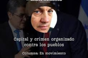 Capital y crimen organizado contra los pueblos