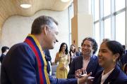 Gustavo Dudamel presenta en la ONU una campaña mundial para apoyar la recuperación de Venezuela