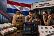 Déficit de la Caja Fiscal crece 7% y supera los USD 217 millones a junio