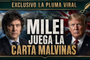 Milei juega la carta Trump en su reclamo por las Malvinas