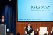Peña ofrece la hidrovía y el Corredor Bioceánico a más de 150 inversores en Nueva York