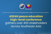 ASEAN coloca la educación para la paz en el centro de su agenda regional