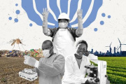 Los trabajadores de la salud y del cuidado cumplen un papel clave frente al cambio climático