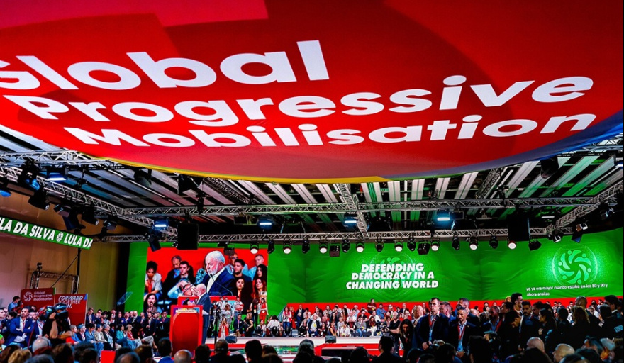 El progresismo, antagónico a Trump, se rearmó en Barcelona